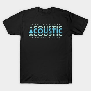 Classically Trained Acoustic Light Blue T-Shirt